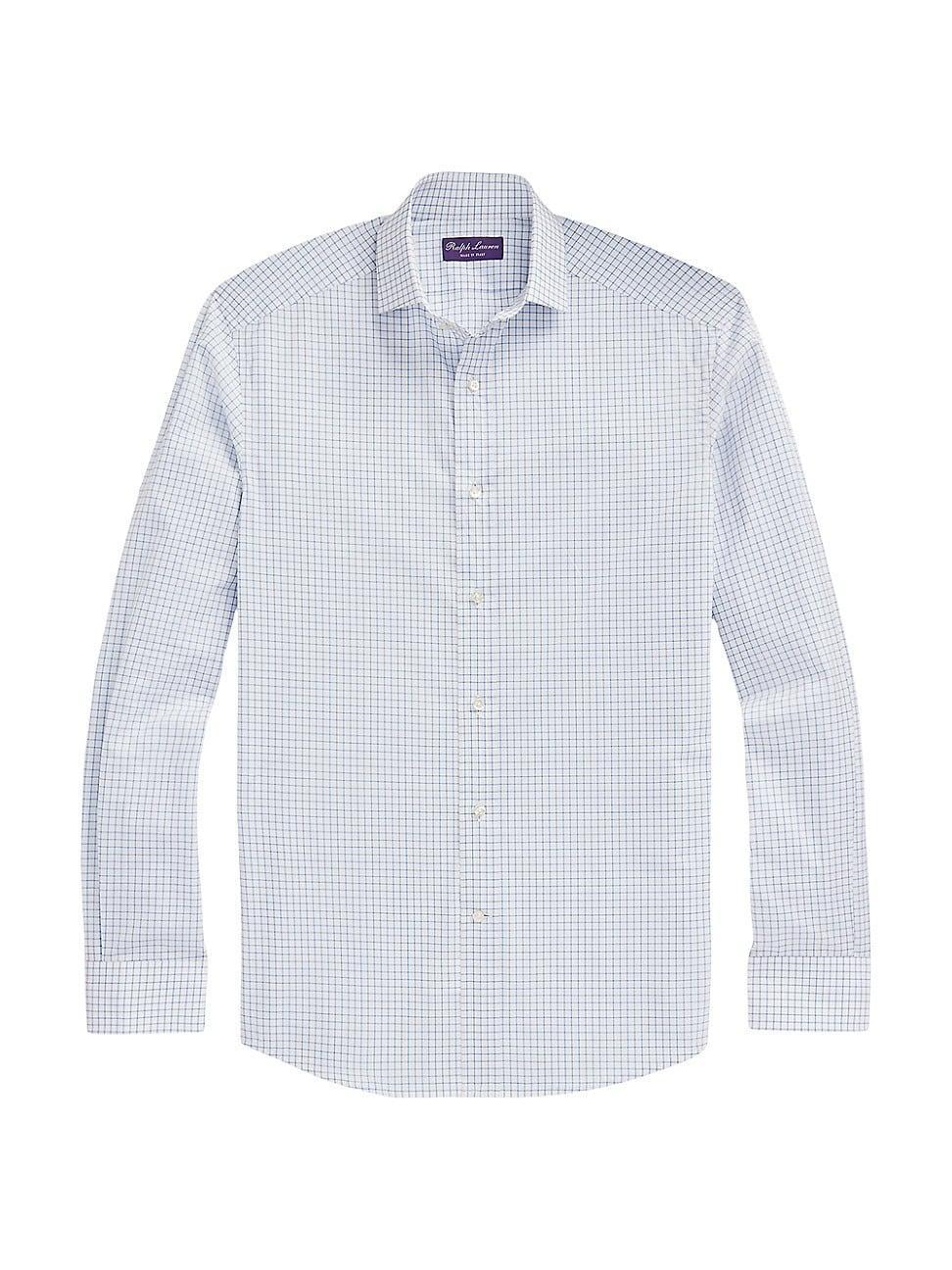 Mens Dexter Tattersall Check Cotton Shirt Product Image