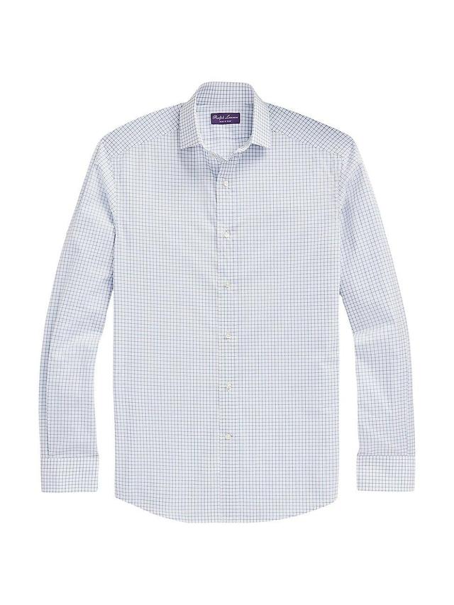 Mens Dexter Tattersall Check Cotton Shirt Product Image