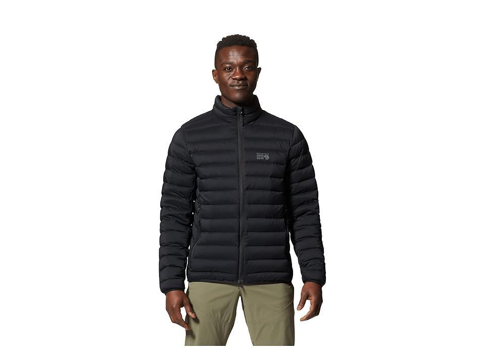 Mountain Hardwear Deloro Down Jacket (Black) Men's Clothing Product Image