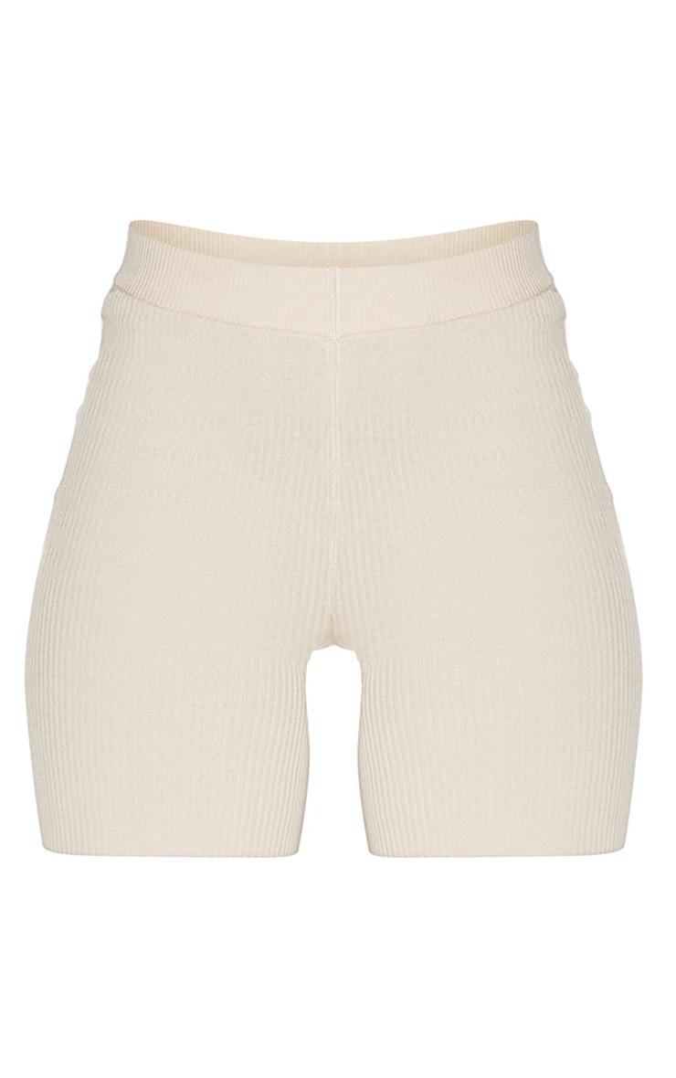  Stone Basic Rib Knit Biker Shorts Product Image