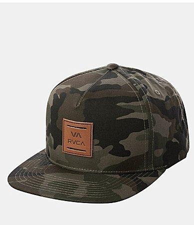 Mens RVCA Camo All The Way Snapback Hat Product Image