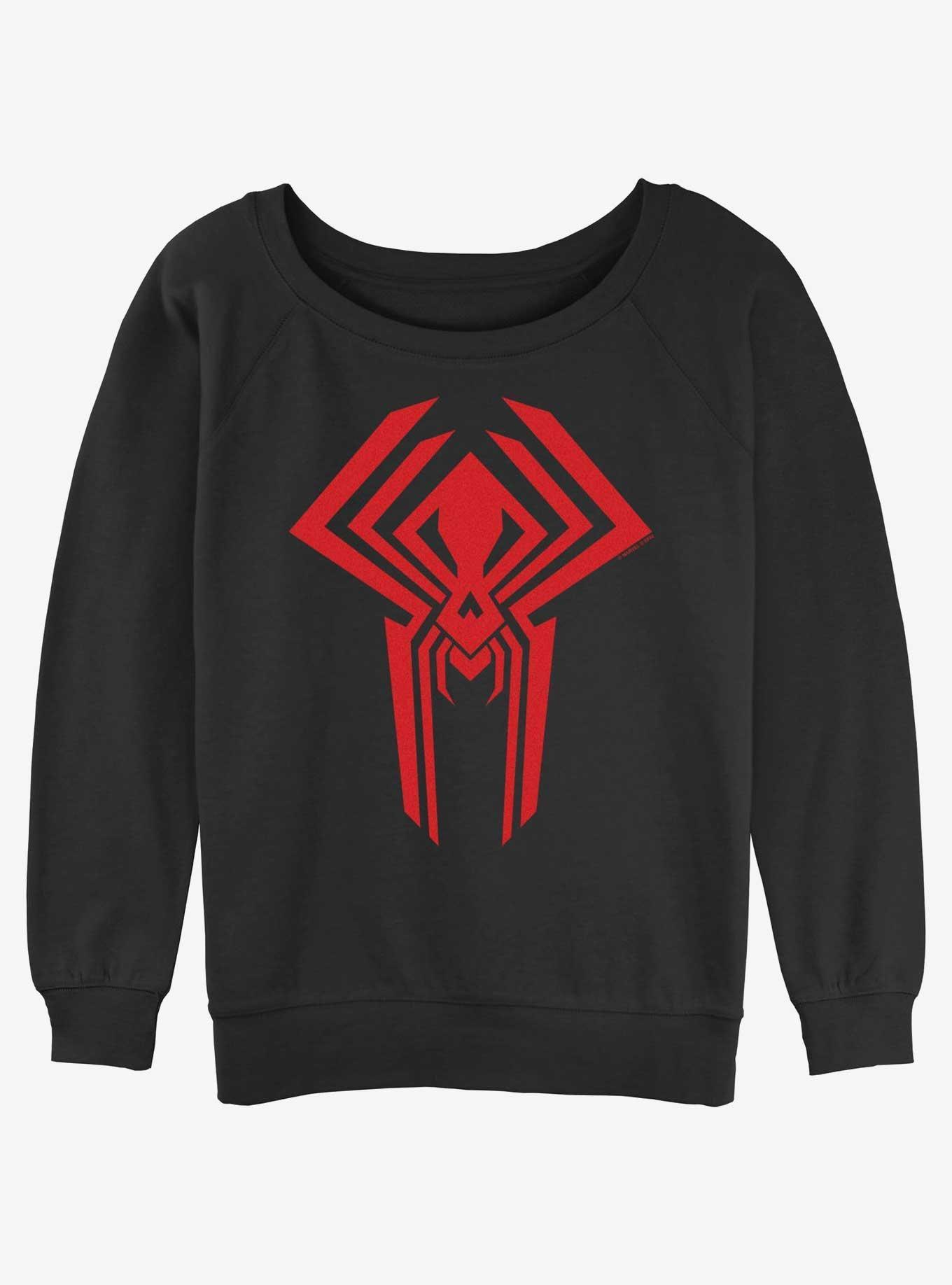 Marvel Spider-Man Spider Symbol Girls Slochy Sweatshirt Product Image