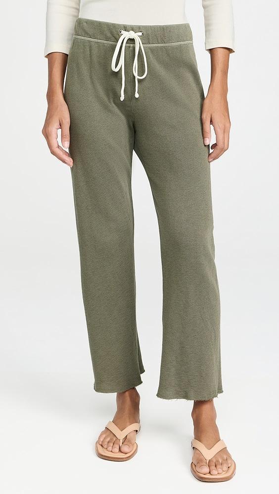 James Perse French Terry Cutoff Sweatpants | Shopbop Product Image