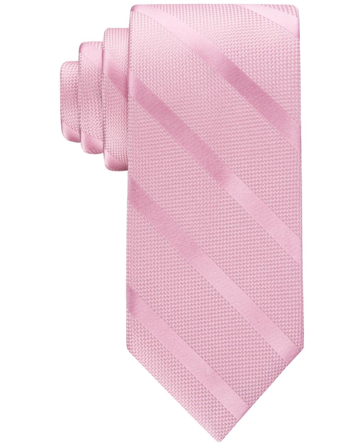 Tommy Hilfiger Mens Solid Textured Stripe Tie Product Image