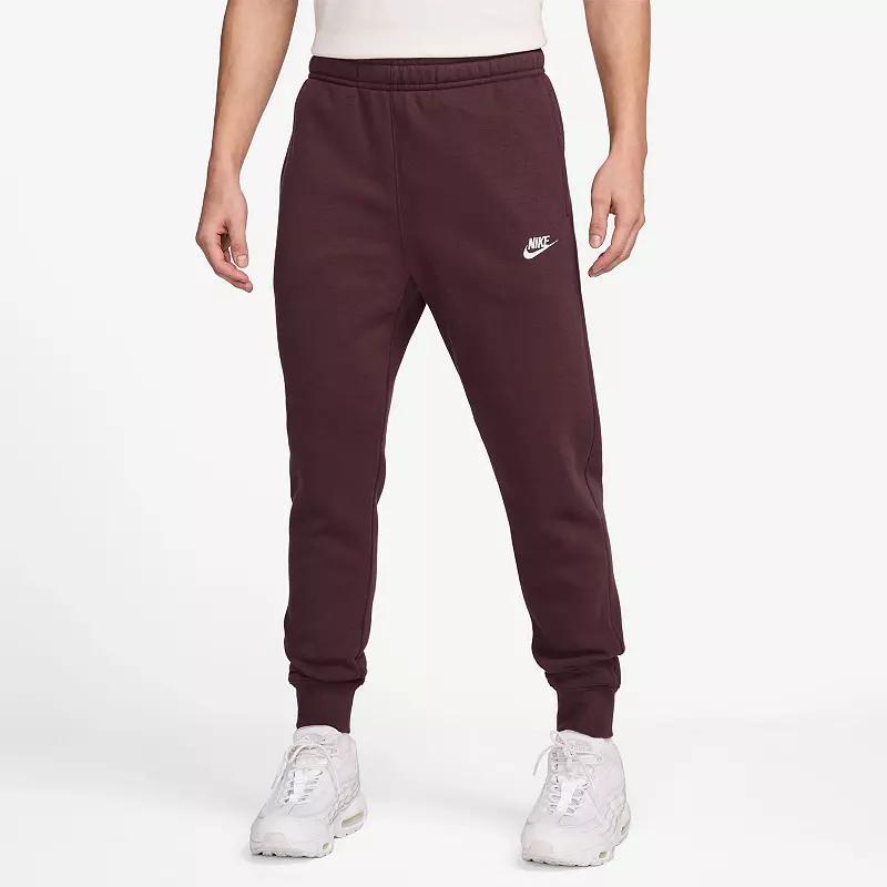 Mens Nike Sportswear Club Fleece Joggers Red Crush Product Image