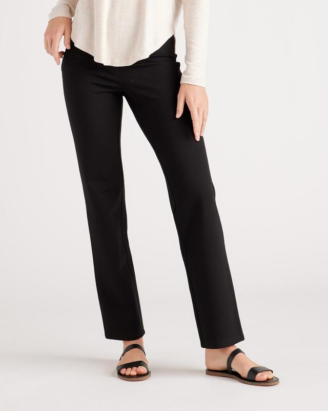 Ultra-Stretch Ponte Straight Leg Pants - Regular 30" inseam Product Image