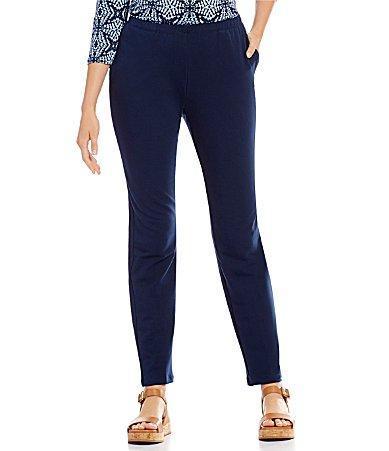 Ruby Rd. Pull-On Stretch French Terry Pants Product Image