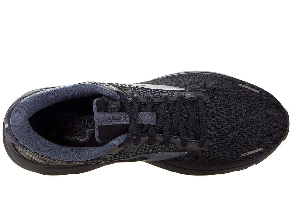 Brooks SINGLE SHOE Ghost 14 Black/Ebony) Men's Shoes Product Image