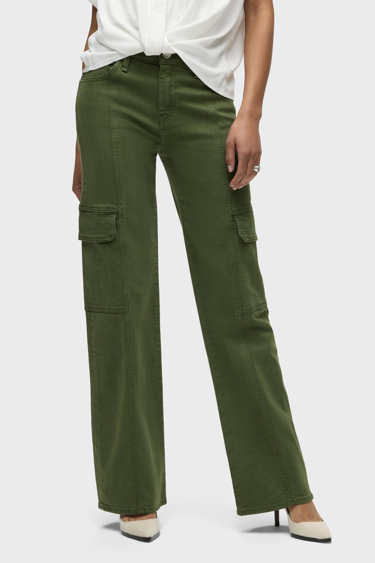 Rosie High-Rise Seamed Cargo Jean Female Product Image