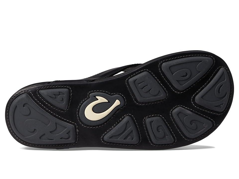 OluKai Mekila Black) Men's Shoes Product Image