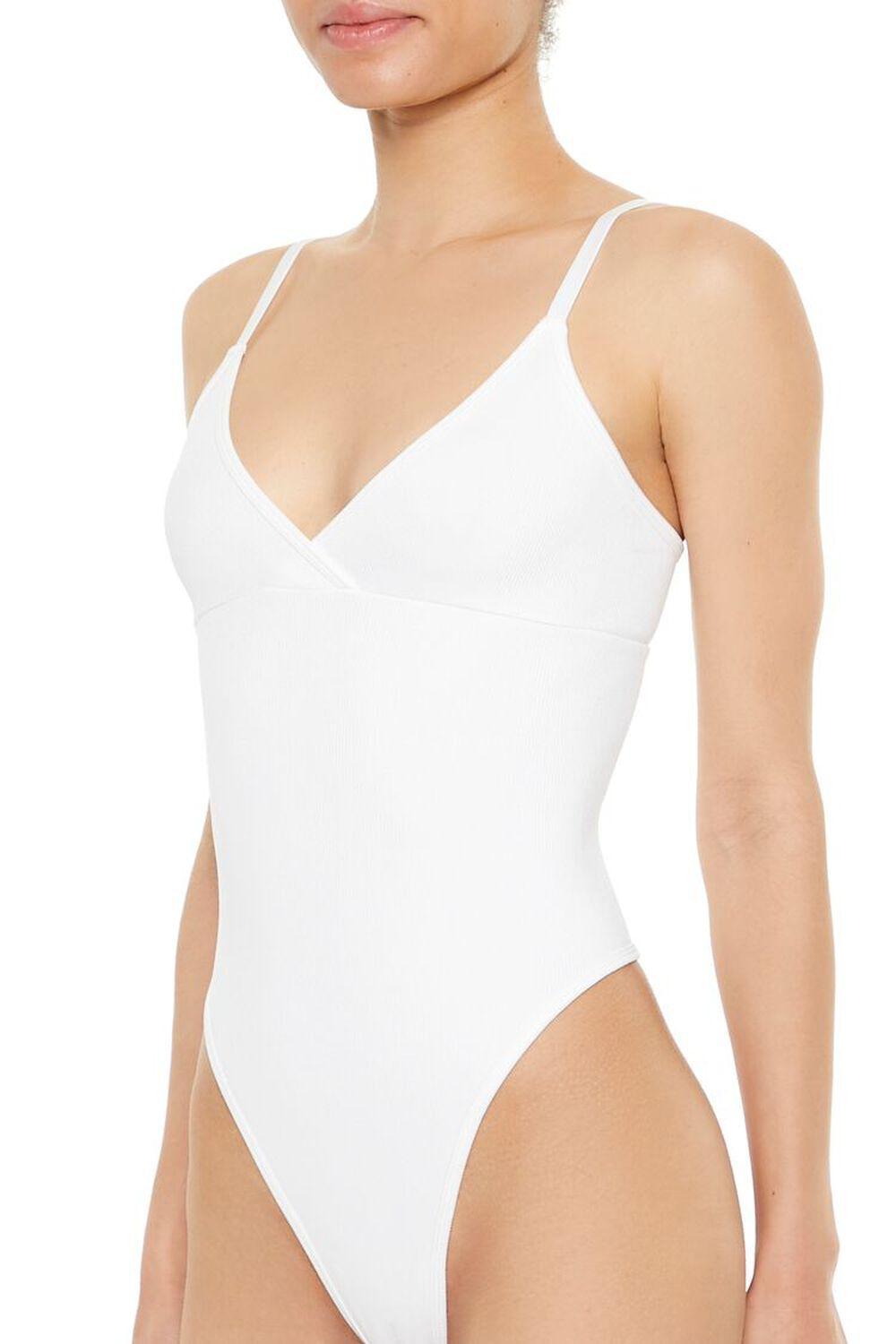 Seamless Cami Thong Bodysuit | Forever 21 Product Image