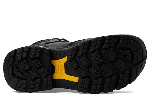 KEEN Utility 6 Independence WP Soft Toe Black) Men's Shoes Product Image