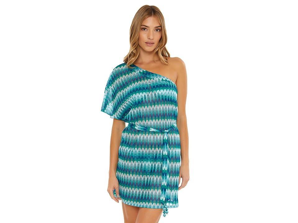 Trina Turk Moonray Asymmetrical Dress Women's Swimwear Product Image