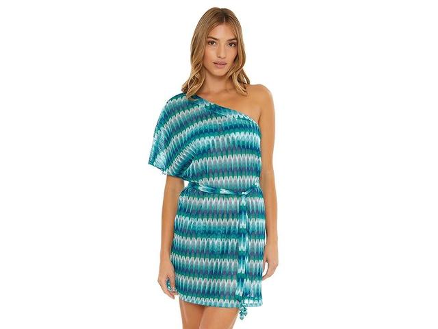 Trina Turk Moonray Asymmetrical Dress Women's Swimwear Product Image