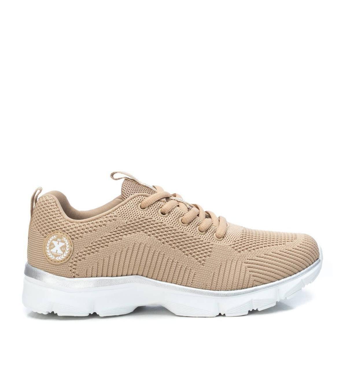 Xti Womens Casual Sport Sneakers Beige Product Image