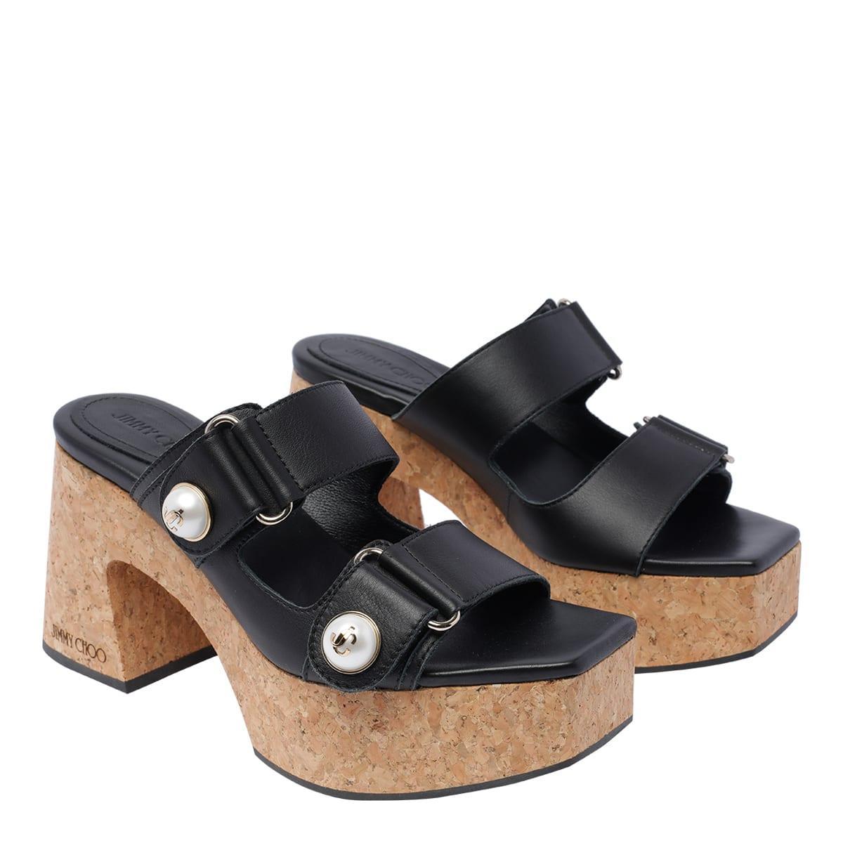 JIMMY CHOO Sandals In Negro Product Image