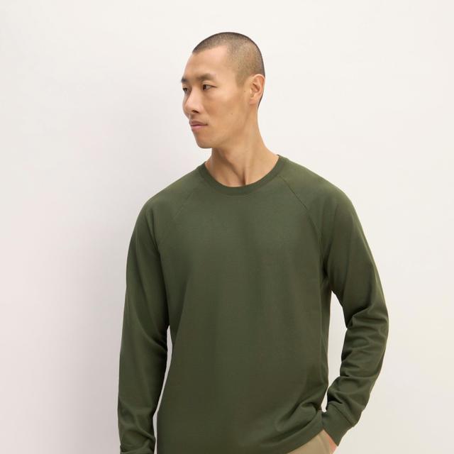 The Premium-Weight Long-Sleeve Crew | Uniform Product Image