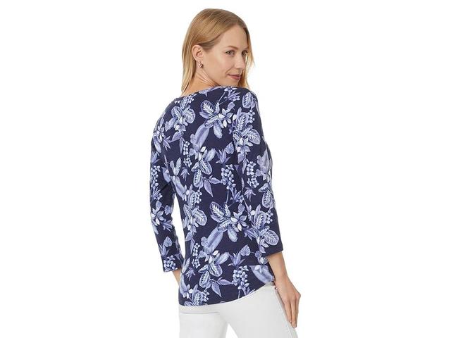 Tommy Bahama Ashby Isles Hightide Flora Tee (Coastline) Women's Clothing Product Image