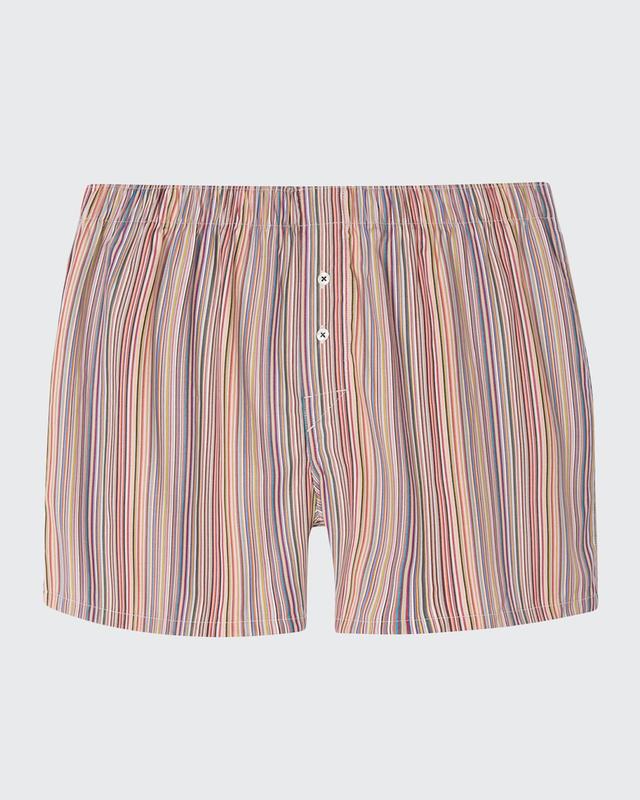 Mens Striped Boxer Shorts Product Image