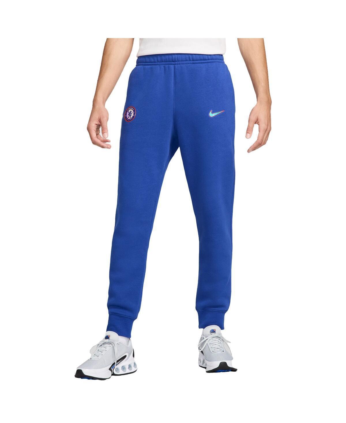 Nike Mens Blue Chelsea Club Jogger Pants Product Image