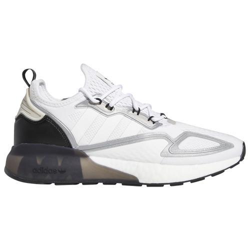 adidas Originals Mens ZX 2K Boost - Shoes White/White/Black Product Image