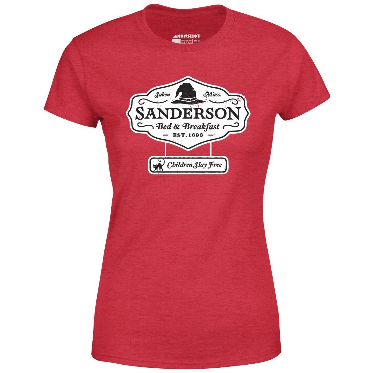 Sanderson Bed & Breakfast - Women's T-Shirt Female Product Image