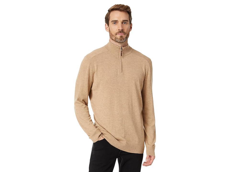 Smartwool Sparwood 1/2 Zip Sweater (Toasted Coconut Heather) Men's Sweater Product Image