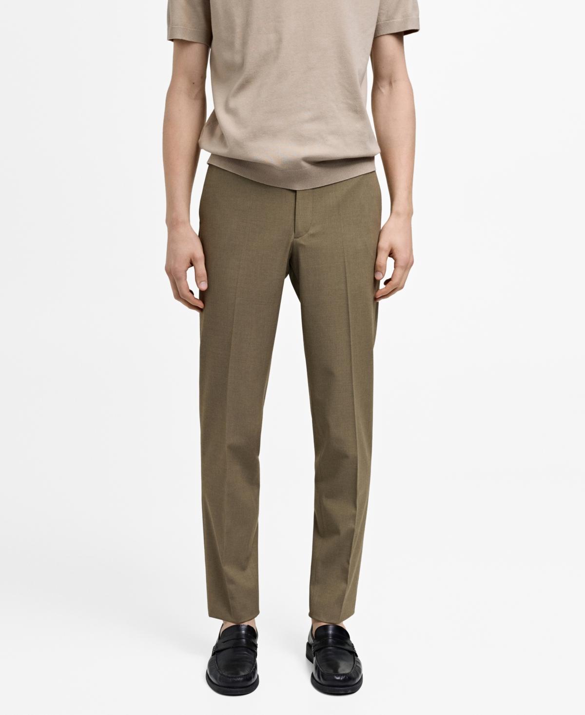 Mango Mens Stretch Fabric Suit Pants Product Image