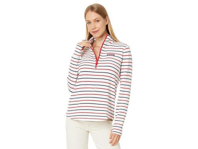 vineyard vines Dreamcloth Relaxed Half Zip Sweatshirt Product Image