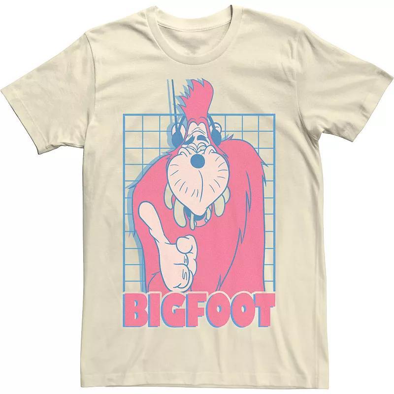 Disneys A Goofy Movie Mens Bigfoot Grid Tee Product Image