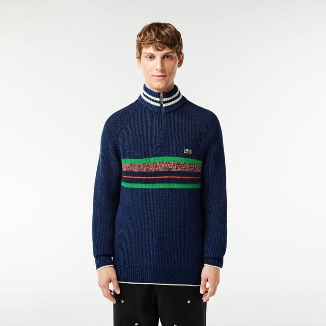 French Made High Neck Wool Sweater Product Image