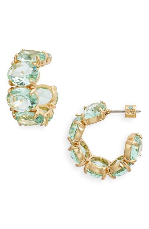 ROXANNE ASSOULIN The Royals Crystal Hoop Earrings Product Image