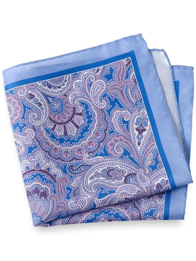 Paisley Silk Pocket Square Product Image