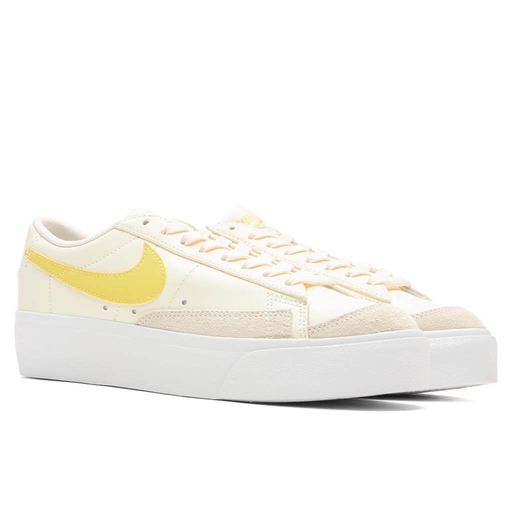 Women's Blazer Low Platform - Pale Ivory/Saturn Gold/White Female Product Image