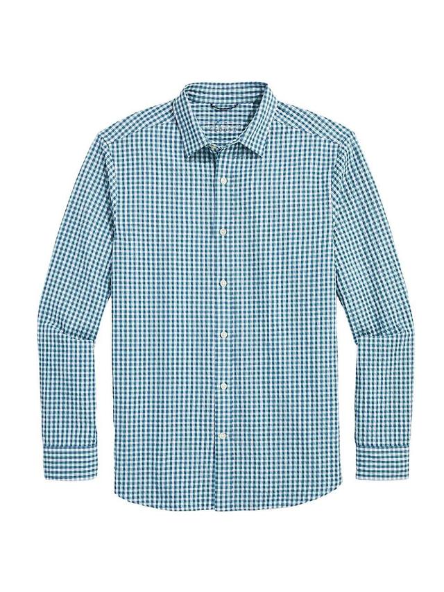 Mens On-The-Go Seersucker Button-Front Shirt Product Image