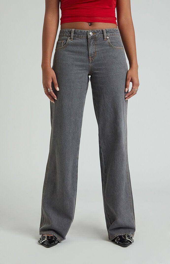 Womens Casey Low Rise Baggy Jeans - Product Image