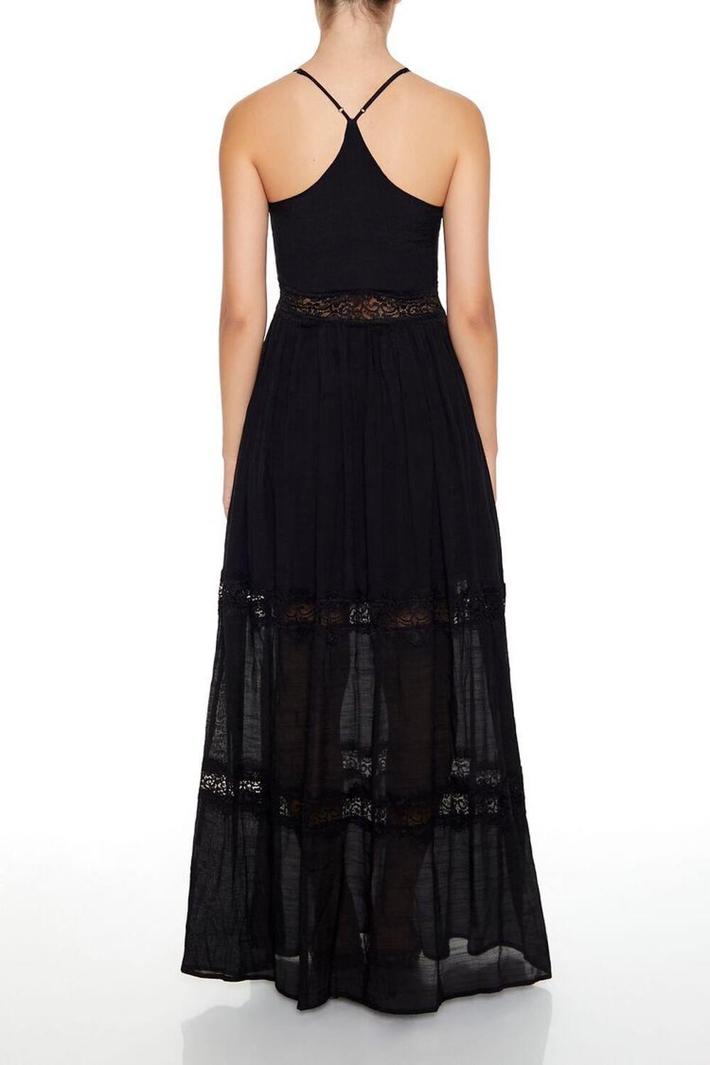 Eyelash Lace Racerback Maxi Dress | Forever 21 Product Image