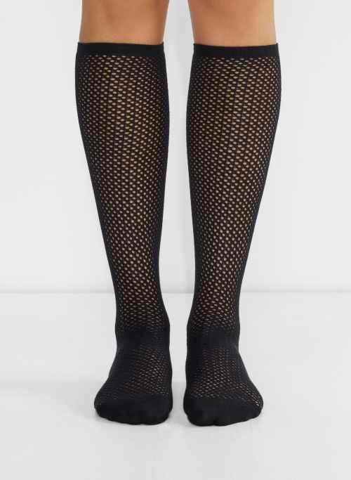 fishnet knee-high sock Product Image