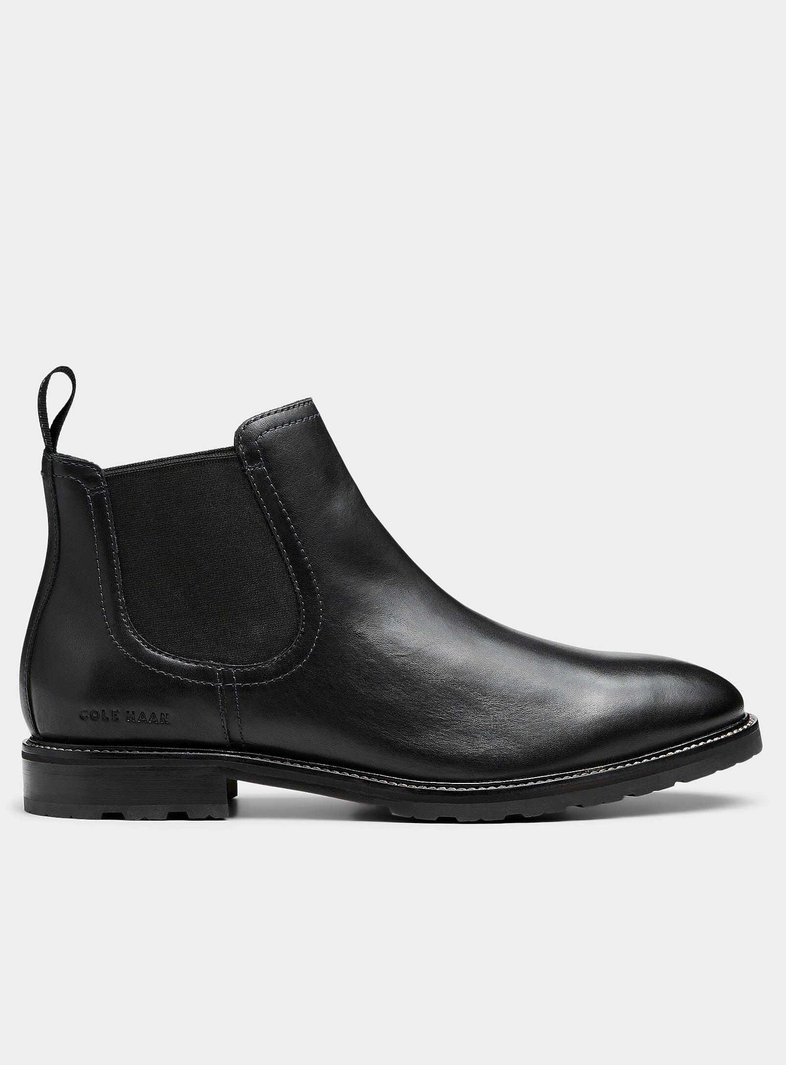 COLE HAAN Berkshire Lug Chelsea Boot In Black Product Image