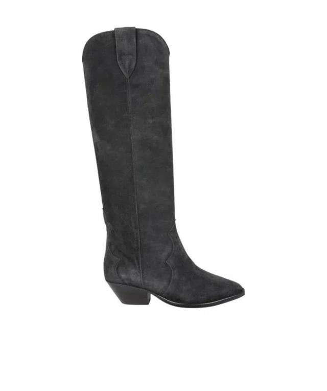 ISABEL MARANT 40mm Knee-high Boots In Black Product Image