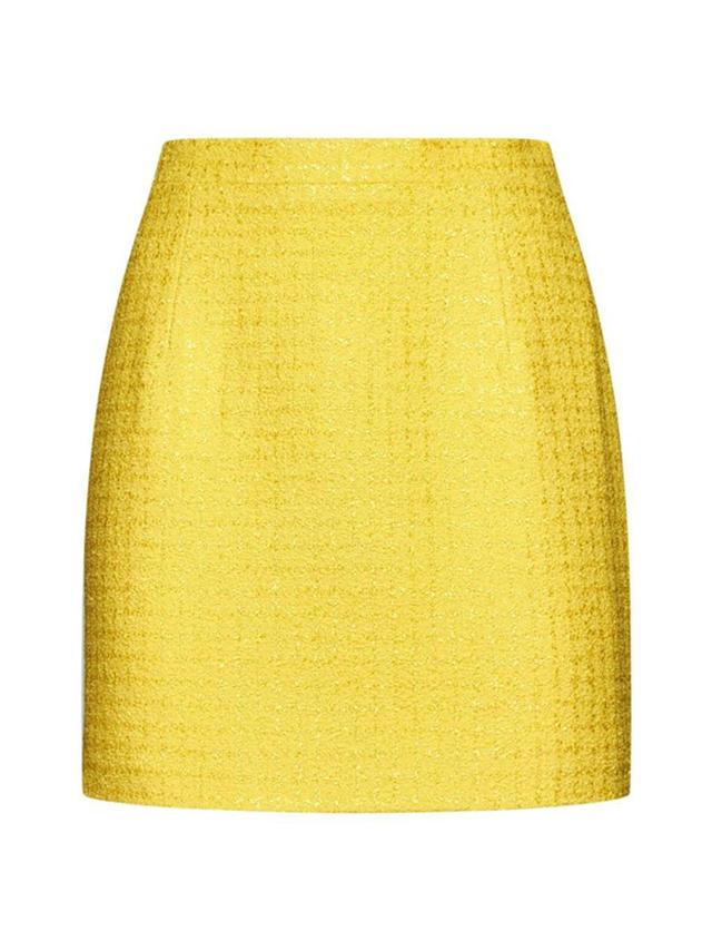 ALESSANDRA RICH Skirt In Yellow Product Image