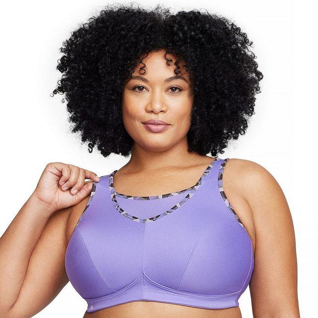 Plus Size Glamorise Full-Figure No-Bounce Camisole Wireless Sports Bra 1066, Womens Product Image