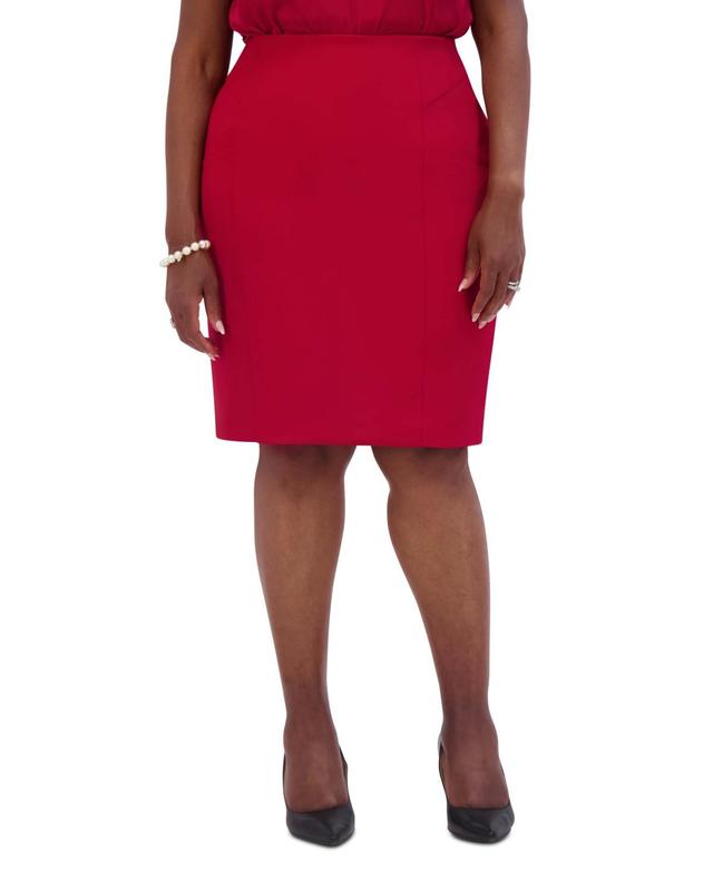 Kasper Womens Pull-On Pencil Skirt Product Image