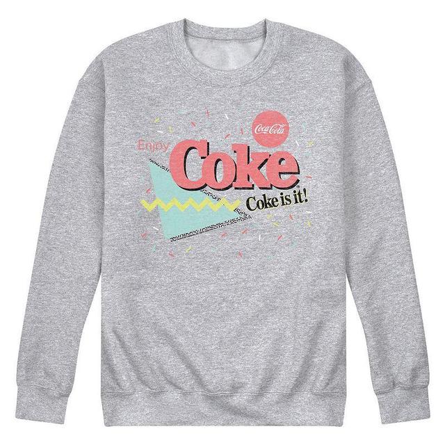 Mens CocaCola Coke 90s Graphic Sweatshirt Product Image