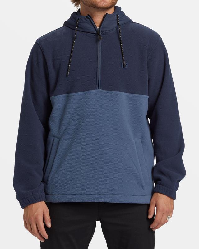 A/Div Boundary Hooded Half-Zip Pullover - Dusty Navy Male Product Image