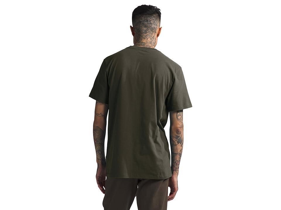 The North Face Short Sleeve Half Dome Tee (New Green/TNF Black 2) Men's Clothing Product Image