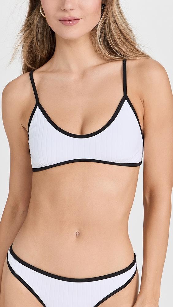 Solid & Striped The Rachel Bikini Top | Shopbop Product Image