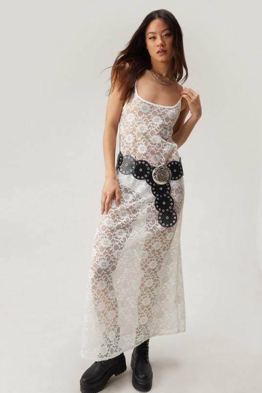 Lace Maxi Cami Dress Product Image