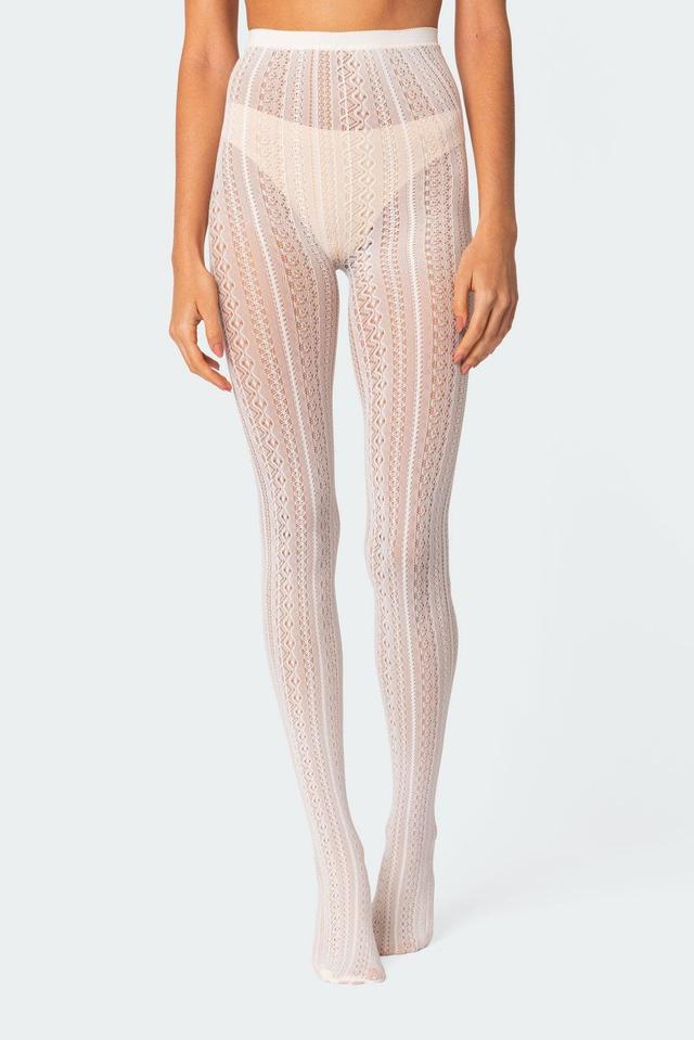 Belle Lacey Tights Product Image