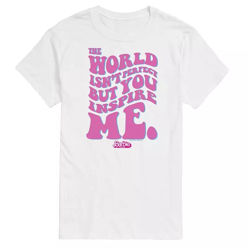 Mens Barbie Theatrical You Inspire Me Graphic Tee Product Image